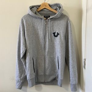 True Religion Zip Up Hoodie